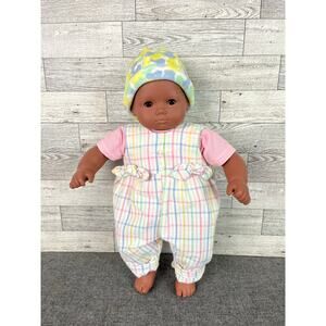 Pleasant Company Bitty Baby African American Girl Baby in Colorful Outfit 15.5in